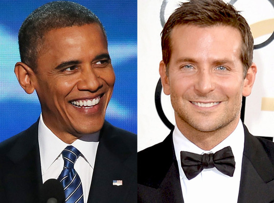 Barack Obama, Bradley Cooper Barack Obama, Bradley Cooper